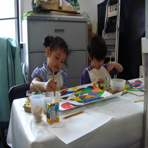 INTRO TO FUN FINE ART MAKING (Ages 3-5) - SATURDAY SPRING 2023